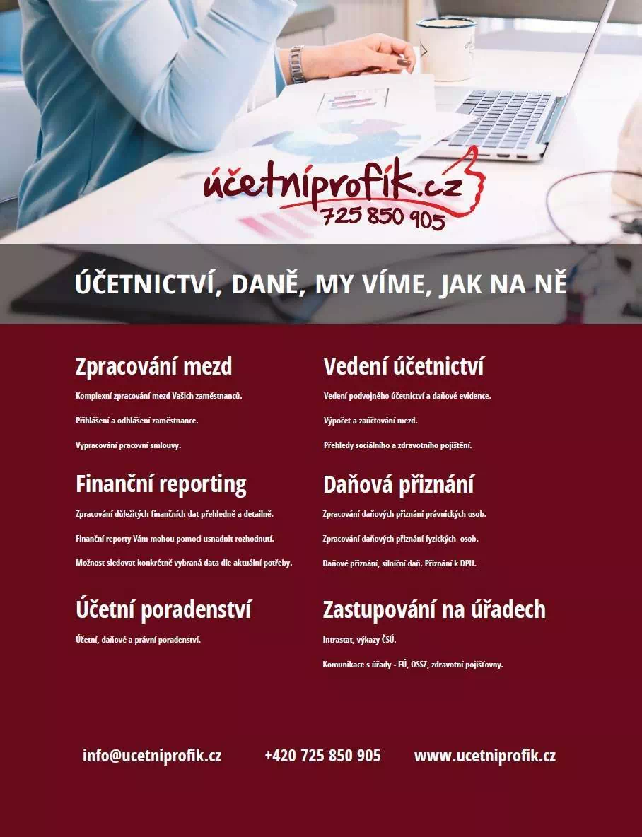 leták účetní